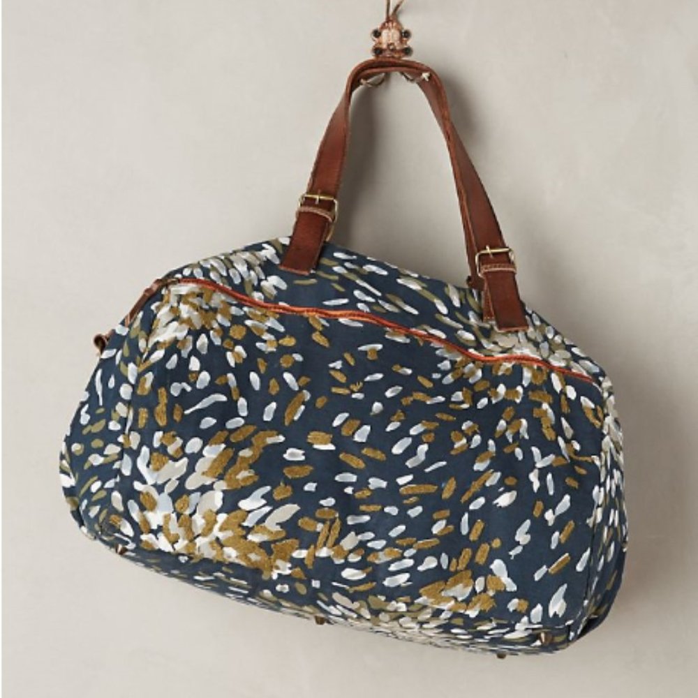 Falling Leaves Weekender Bag from Anthropologie